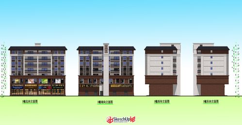 简欧风格多层住宅建筑设计SketchUp模型资源全指南